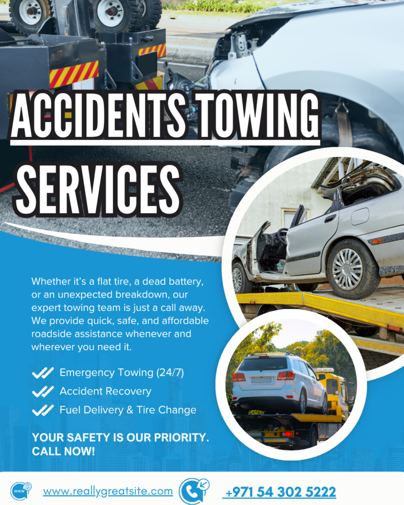 Car Accident Towing in Khalifa City